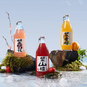 「新中式解腻果汁」好望水望山楂望桃花望杏福望梅好300ml*6瓶中式气泡果汁饮料健康饮品整箱