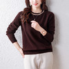 丁摩 纯羊毛圆领长袖毛衣21207 商品缩略图9