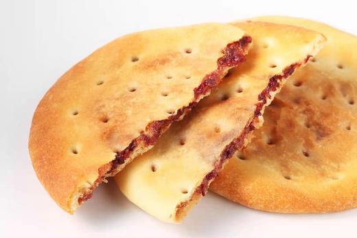 【新疆玫瑰酱心馕】直径14cm*3个/份，现做、手工制作 商品图0