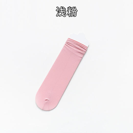 【5双装 柔软“天鹅绒”】堆堆袜中筒袜 ins纯色糖果女袜天鹅绒女士长筒袜子袜子女春夏 商品图5