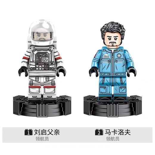 森宝积木流浪地球火石装载车Q版火箭 商品图1