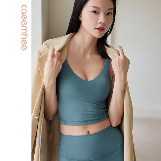 卡益裸感磨毛背心KU03512瑜伽服健身服 商品图3