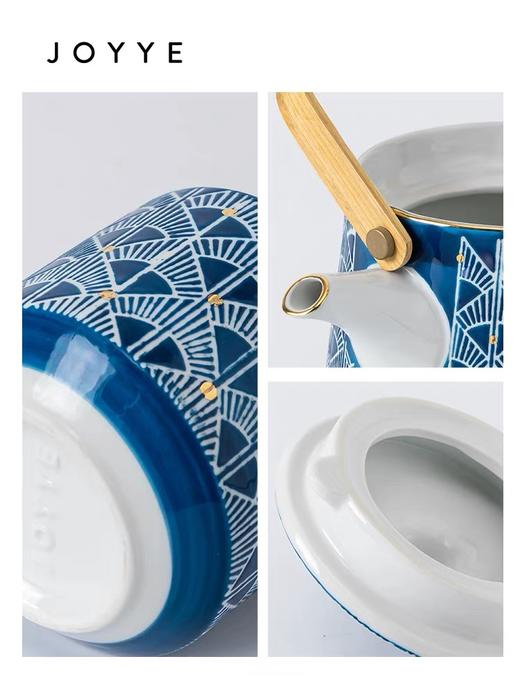 JOYYE悠然茶具套装1壶4杯4杯托 商品图3