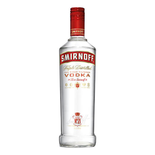 斯米诺红牌伏特加smirnoff皇冠伏特加洋酒
