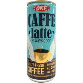 OKF 拿铁咖啡味饮料240ml  