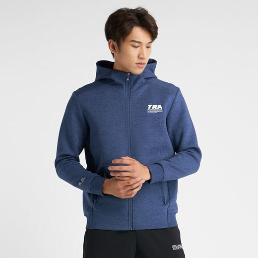 361度2021年秋季男式连帽拉链口袋开襟卫衣552134005A 商品图1