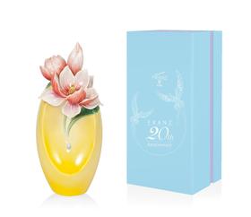 7F  FRANZ 法蓝瓷  富贵满庭花瓶