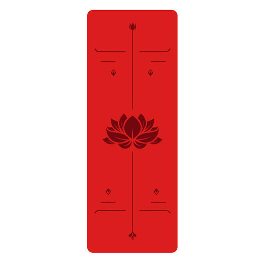 进口白莲花天然橡胶瑜伽垫5MM 商品图8