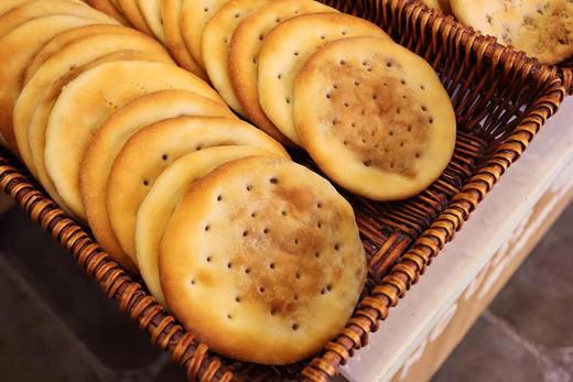 【新疆玫瑰酱心馕】直径14cm*3个/份，现做、手工制作 商品图1