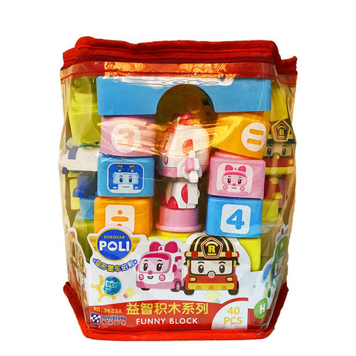 宏星POLI益智I积木3623 商品图0