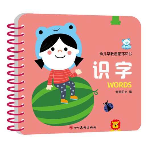 幼儿早教启蒙环环书 识字 商品图0