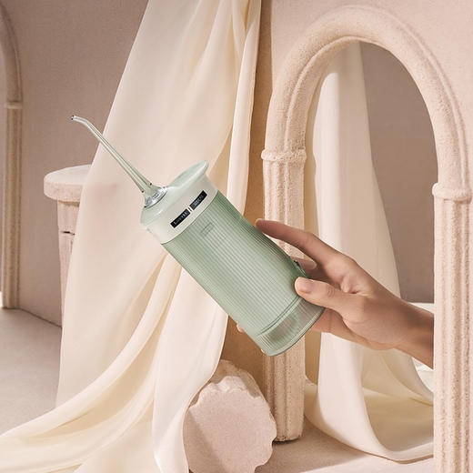 素士冲牙器水牙线便捷式家用口腔清洁洗牙神器卢浮宫联名礼盒W1 商品图2