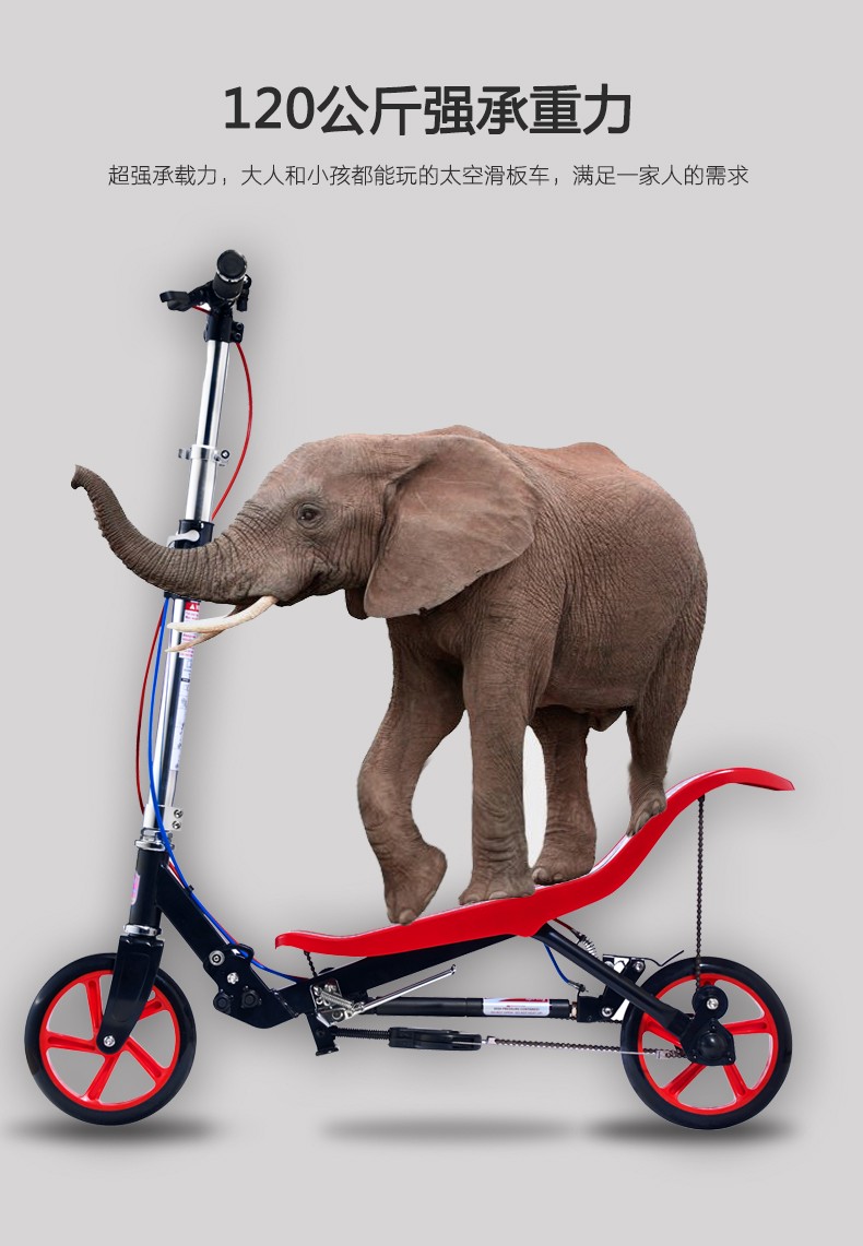 荷兰space scooter 太空滑板车 多功能运动版x590 10岁以上以及成人
