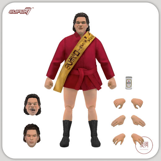 现货 Super7 巨人安德雷 终极系列 安德烈长袍 潮玩复古 商品图7