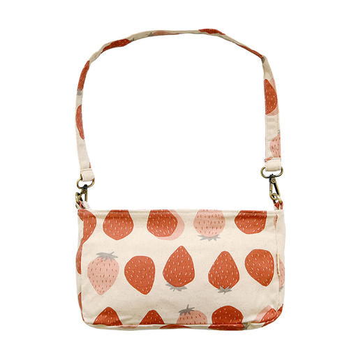 HUJI祤集Butter单肩包插画草草草莓 商品图1