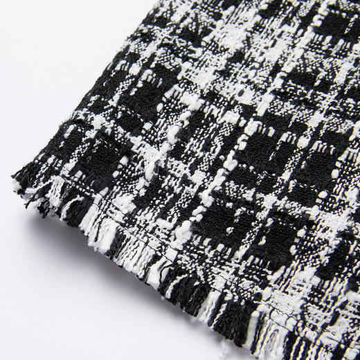 VIMAGE纬漫纪秋冬新款洋气时髦格纹高腰包臀半身裙女裙半裙V1606214 商品图6