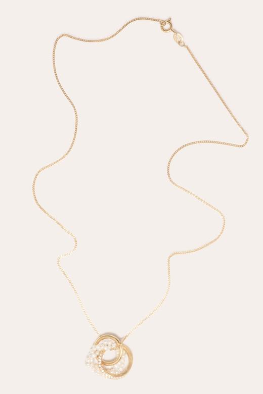 北京仓｜Completedworks-Echoes-珍珠 套环 项链［英国设计师］ 商品图4