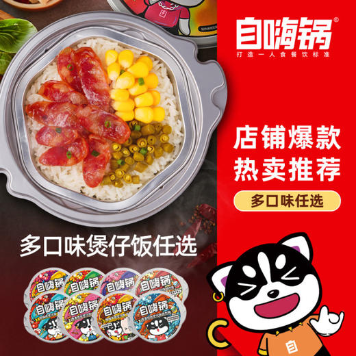 自嗨锅 自热米饭煲仔饭2桶装 多口味组合 商品图0