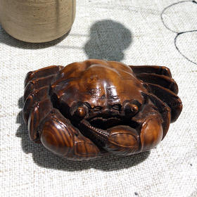 大螃蟹°做旧黄杨