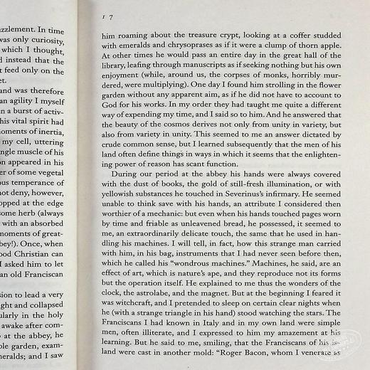 【中商原版】玫瑰的名字 The Name Of The Rose 英文原版 UmbertoEco 商品图6