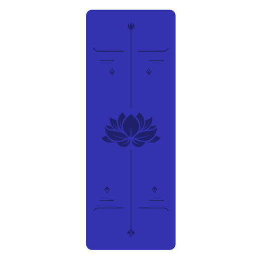 进口白莲花天然橡胶瑜伽垫5MM 商品图6