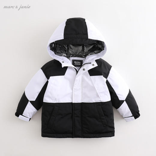 马克珍妮2021年新款冬装 男童户外防寒羽绒服 儿童羽绒外套213576 商品图1