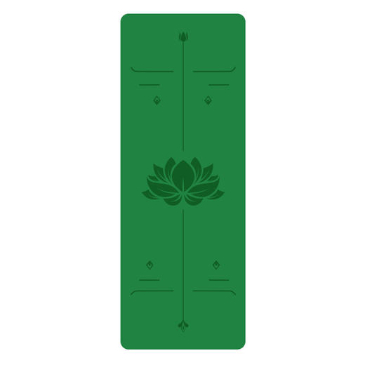 进口白莲花天然橡胶瑜伽垫5MM 商品图5