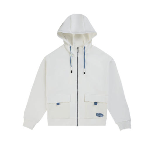 361度2021年秋季新款运动服连帽开襟卫衣562134835 商品图4