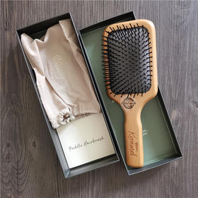 9楼母婴生活馆 美国Krramel棵沐3A级榉木按摩气垫大方梳/迷你梳 吊牌价：79元~168元活动价：59元~99元