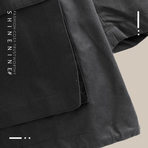 95193235中长款抽绳帽衫外套 商品图2