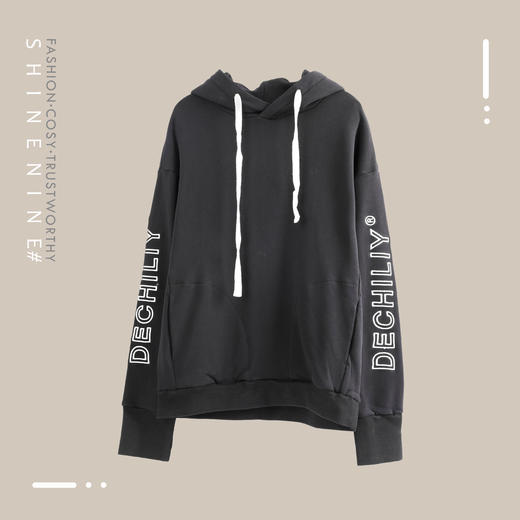 P83906325品牌logo带帽卫衣 商品图4