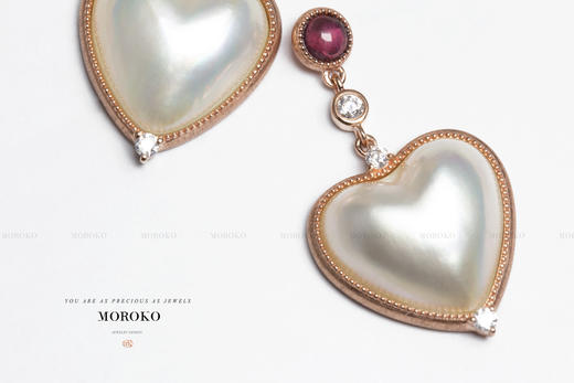 心愿·碧玺 | 马贝耳钉 商品图8