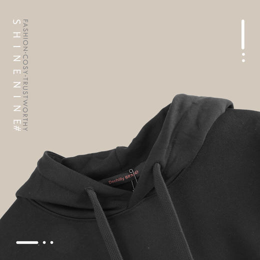 B93236383品牌logo大面积字母印花帽衫卫衣 商品图1