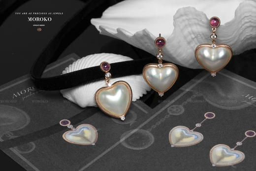 心愿·碧玺 | 马贝耳钉 商品图5