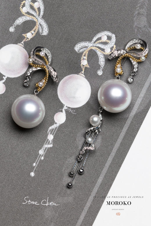 莺啼如歌 | 华丽耳钉 商品图8