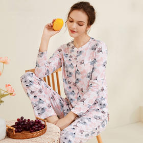舒雅女士舒美棉印花家居服套装31/18727H