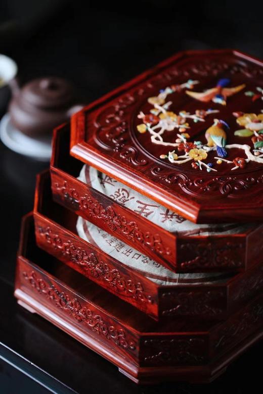 《喜鹊登梅》普洱茶盒 商品图2