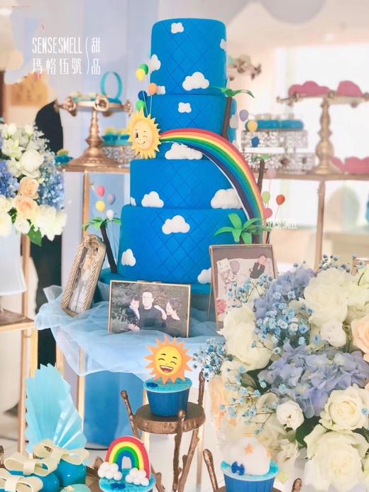 甜品台——蓝色主题宝贝百天实景分享 商品图2