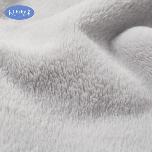 i-baby防静电剪花牛奶绒成人/儿童亲子款保暖防风披肩斗篷/毯子宝宝加绒披肩斗篷0-6岁加厚 商品图4