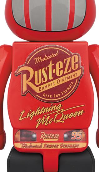 收藏系列 Be@rbrick 1000%系列 赛车总动员 闪电麦昆 商品图2