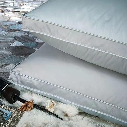 富安娜炫彩抗菌鹅绒枕\蓝\45*70 商品图3