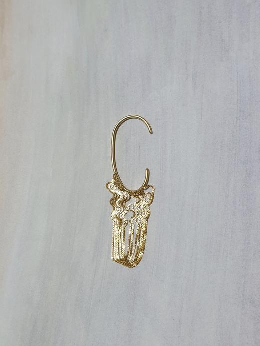 北京仓｜Maggoosh-Currents-短款 耳挂（金色 单只）［希腊设计师］ 商品图3
