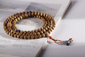 JSNM0004金丝楠木拆房老料手饰8mmx108粒