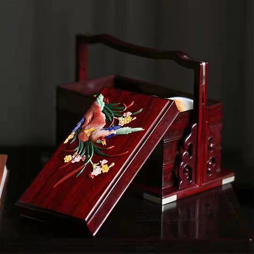 兰鹤图提盒 商品图0