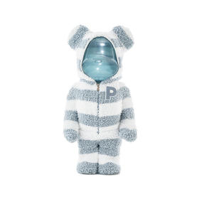 【预售】收藏系列 Be@rbrick 1000%系列 GELATO PIQUE 睡衣熊 蓝色