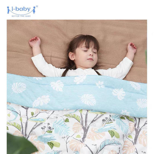 【2021新款】ibaby珍稀国宝系列outlast恒温睡被宝宝被子婴儿春夏盖毯薄款四季可用儿童毯子双面被WWF联名款【ibaby系列】 商品图0