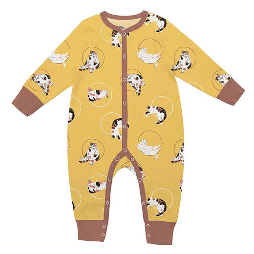 2021新款 i-baby婴儿薄款连体服&分体套装【小童】outlast恒温睡衣内衣透气宝宝夏装空调房儿童套装家居服婴幼童连体睡衣分体套装，小童66-100码 商品图2