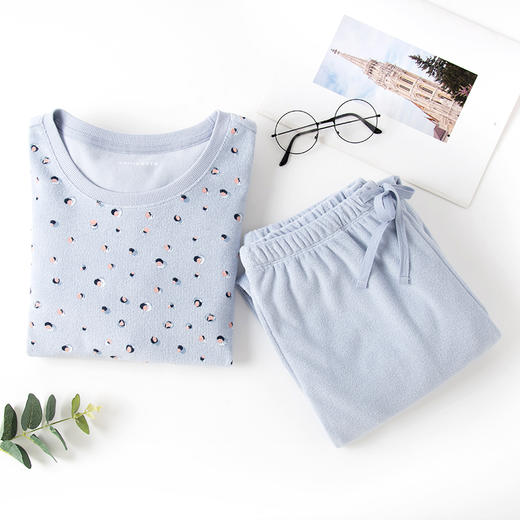 舒雅女士毛巾棉家居服套装31/18761H 商品图1