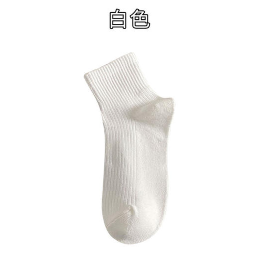 【5双装 柔软优质棉】男袜秋季新款中筒袜 ins日系袜子时尚高橡筋吸汗运动袜男士短袜 商品图6