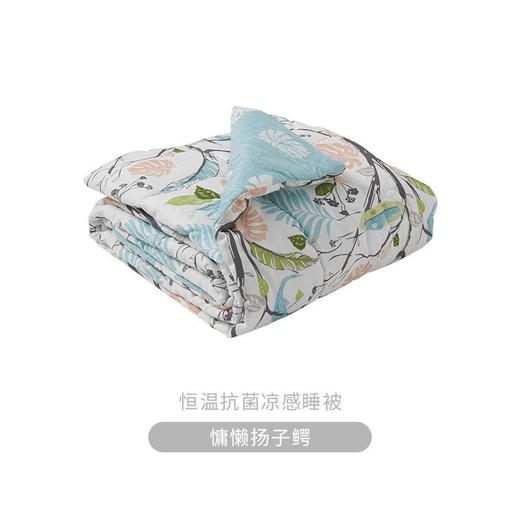 【2021新款】ibaby珍稀国宝系列outlast恒温睡被宝宝被子婴儿春夏盖毯薄款四季可用儿童毯子双面被WWF联名款【ibaby系列】 商品图7